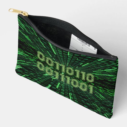 SlipperyJoe's 69 binaire code levendig groene bere Etui (Open)