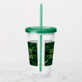 SlipperyJoe's 69 binaire code levendige groene com Acryl Drinkbeker (Rechts)