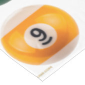 SlipperyJoe's 69 harde pooltafel twee biljartbal Tafelkleed (Gekanteld)