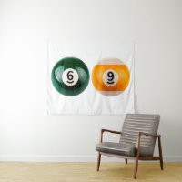 SlipperyJoe's 69 harde pooltafel twee biljartbal