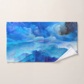 SlipperyJoe's abstracte wolkenkunstwerk kleurrijke Bad Handdoek (Handdoek)