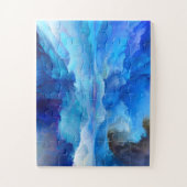 SlipperyJoe's abstracte wolkenkunstwerk kleurrijke Legpuzzel (Verticaal)