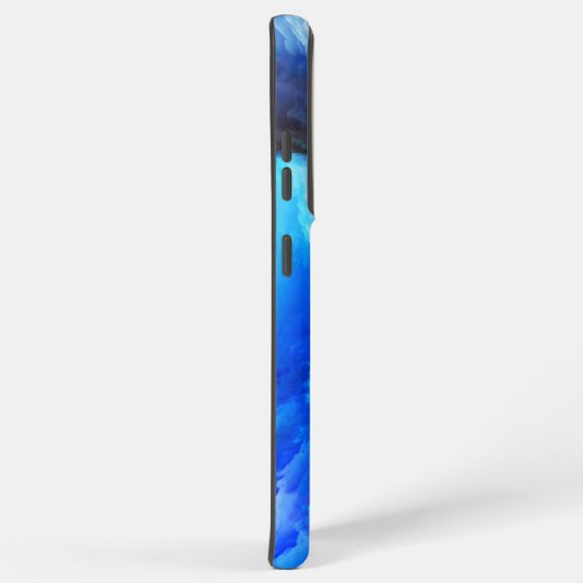 SlipperyJoe's abstracte wolkenkunstwerk kleurrijke Samsung Galaxy Hoesje (Rechterkant)