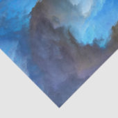 SlipperyJoe's abstracte wolkenkunstwerk kleurrijke Tissuepapier (Detail)