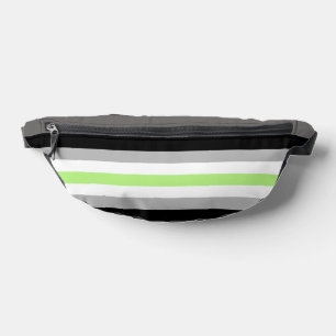 SlipperyJoe's Agender Pride Flag gay gifts LGBTQIA Heuptasje