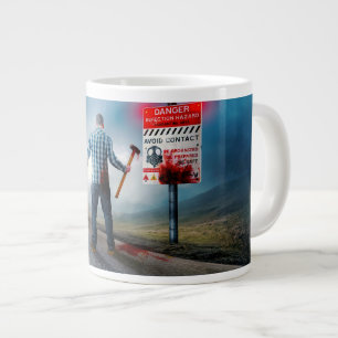 SlipperyJoe's apocalyptische infectiegevaar Hallow Grote Koffiekop