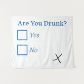 SlipperyJoe's Are You Drink gehamerd selectievakje Wandkleed (Voorkant (horizontaal))
