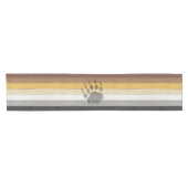 SlipperyJoe's artistieke Beer Wood gay gifts Beer  Korte Tafelloper (Horizontaal)