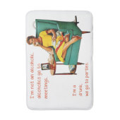 SlipperyJoe's artistieke feesten gay pride geschen Badmat (Voorkant Verticaal)