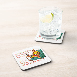 SlipperyJoe's artistieke feesten gay pride geschen Bier Onderzetter