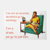 SlipperyJoe's artistieke feesten gay pride geschen Deurmat (Voorkant)