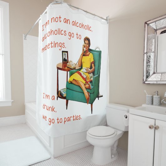 SlipperyJoe's artistieke feesten gay pride geschen Douchegordijn (In situ)