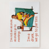 SlipperyJoe's artistieke feesten gay pride geschen Legpuzzel (Verticaal)