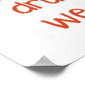 SlipperyJoe's artistieke feesten gay pride geschen Poster (Hoek)