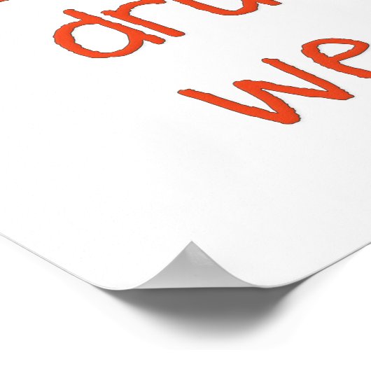 SlipperyJoe's artistieke feesten gay pride geschen Poster (Hoek)