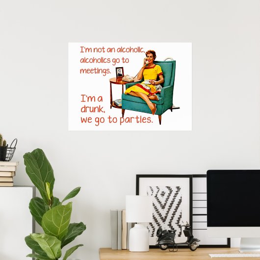 SlipperyJoe's artistieke feesten gay pride geschen Poster (Thuiskantoor)