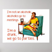 SlipperyJoe's artistieke feesten gay pride geschen Poster (Voorkant)