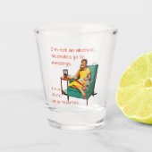 SlipperyJoe's artistieke feesten gay pride geschen Shot Glas (Voorkant)