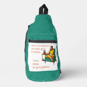 SlipperyJoe's artistieke feesten gay pride geschen Sling Bag (Voorkant)