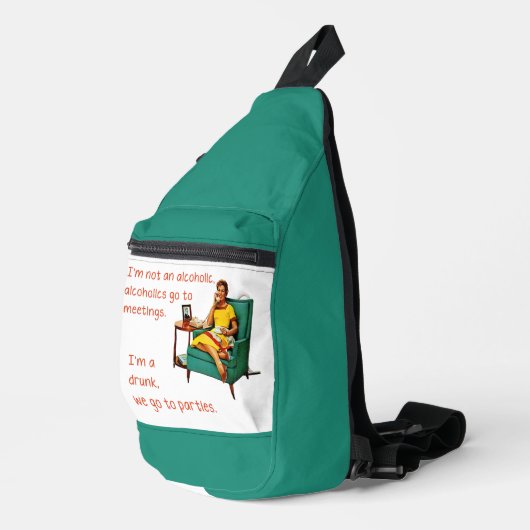 SlipperyJoe's artistieke feesten gay pride geschen Sling Bag (Rechterhoek)