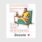 SlipperyJoe's artistieke feesten gay pride geschen Sticker (Vel)