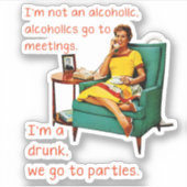 SlipperyJoe's artistieke feesten gay pride geschen Sticker (Voorkant)