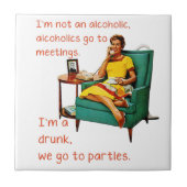 SlipperyJoe's artistieke feesten gay pride geschen Tegeltje (Voorkant)