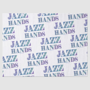 SlipperyJoe's artistieke Jazz Hands levendige kleu Tissuepapier