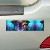 SlipperyJoe's artistieke Man ondergoed bulge gay p Bumpersticker (Op auto)
