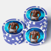 SlipperyJoe's artistieke Masculine Man gay pride g Poker Chips (Opstapeling)