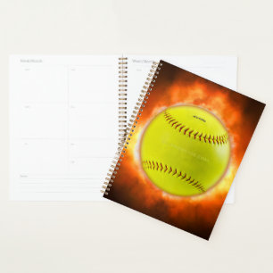SlipperyJoe's artistieke Softball op het vuur homo Planner