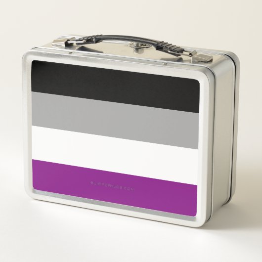 SlipperyJoe's asexual pride flag emphasizing inclu (Achterkant)