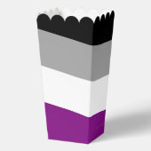 SlipperyJoe's asexual pride flag emphasizing inclu Bedankdoosjes (Achterkant)