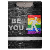 SlipperyJoe's BE-muur-mannetje Klembord (Voorkant)