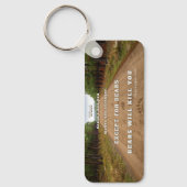 SlipperyJoe's bears will kill you paw prints press Sleutelhanger (Voorkant)