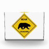 SlipperyJoe's beer kruising teken beer silhouet w Fotoblokken (Voorkant)