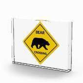 SlipperyJoe's beer kruising teken beer silhouet w Fotoblokken (Rechts)