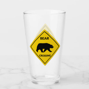 SlipperyJoe's beer kruising teken beer silhouet w Glas
