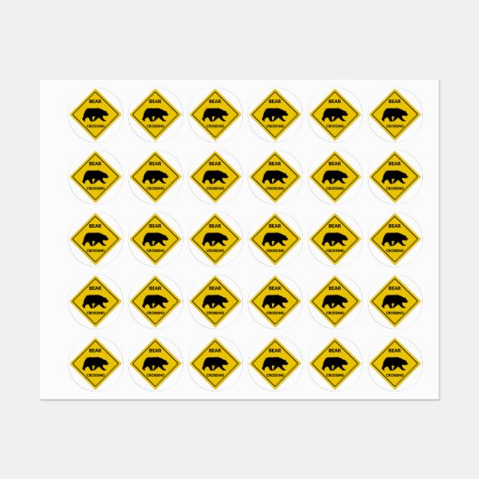 SlipperyJoe's beer kruising teken beer silhouet w Labels (Vel)