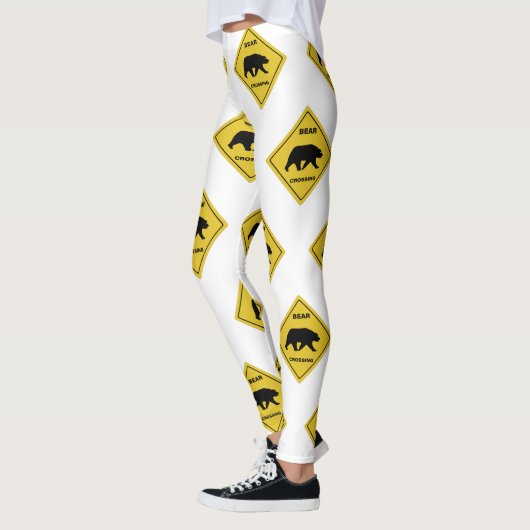 SlipperyJoe's beer kruising teken beer silhouet w Leggings (Links)
