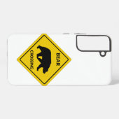 SlipperyJoe's beer kruising teken beer silhouet w Samsung Galaxy Hoesje (Achterkant horizontaal)