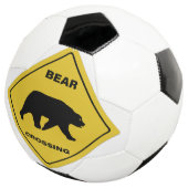 SlipperyJoe's beer kruising teken beer silhouet w Voetbal (Drie kwart)