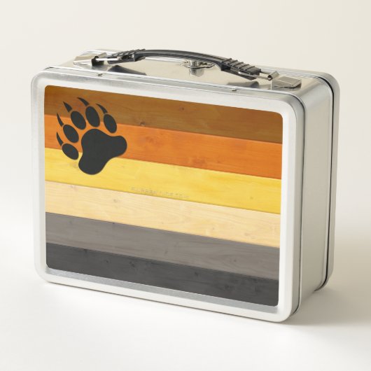 SlipperyJoe's Beer Pride flag houten vloer textuur (Achterkant)