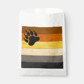 SlipperyJoe's Beer Pride flag houten vloer textuur Bedankzakje (Voorkant)