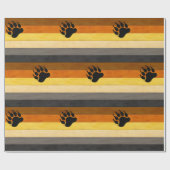 SlipperyJoe's Beer Pride flag houten vloer textuur Cadeaupapier (Vlak)