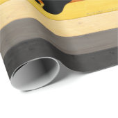 SlipperyJoe's Beer Pride flag houten vloer textuur Cadeaupapier (Rol Hoek)