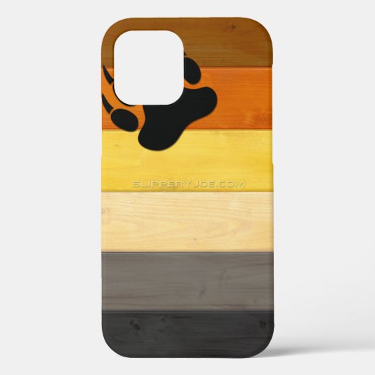 SlipperyJoe's Beer Pride flag houten vloer textuur Case-Mate iPhone Case (Achterkant)