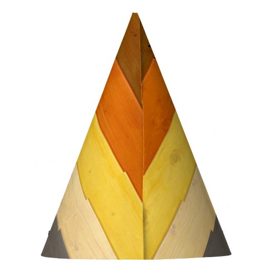 SlipperyJoe's Beer Pride flag houten vloer textuur Feesthoedjes (Achterkant)