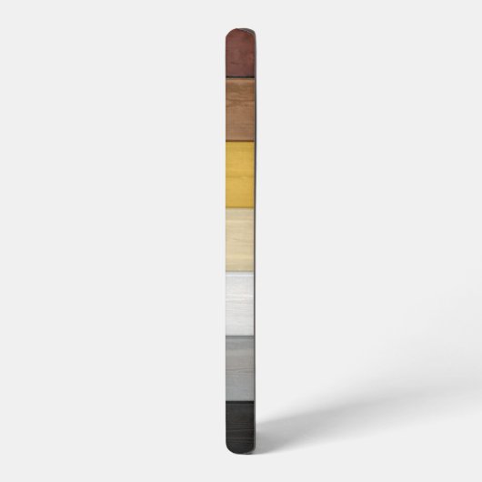 SlipperyJoe's Beer Pride flag houten vloer textuur Samsung Galaxy Hoesje (Linkerkant)