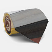 SlipperyJoe's Beer Pride flag houten vloer textuur Stropdas (Opgerold)